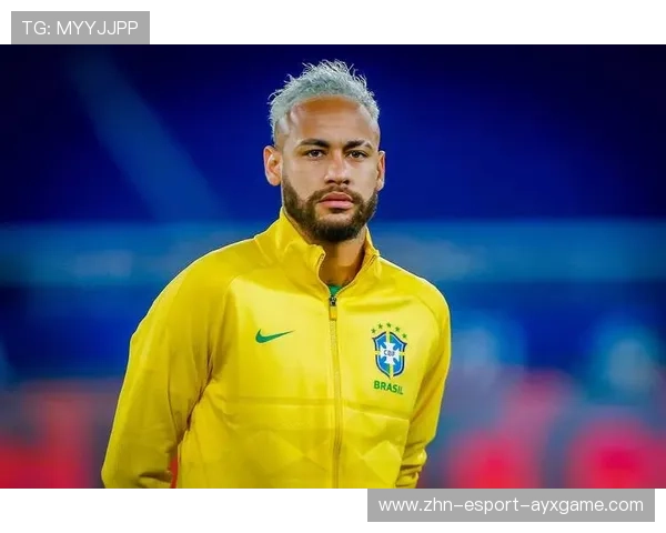 内马尔连做两次节奏变化，让巴西轻松撕裂对手前线